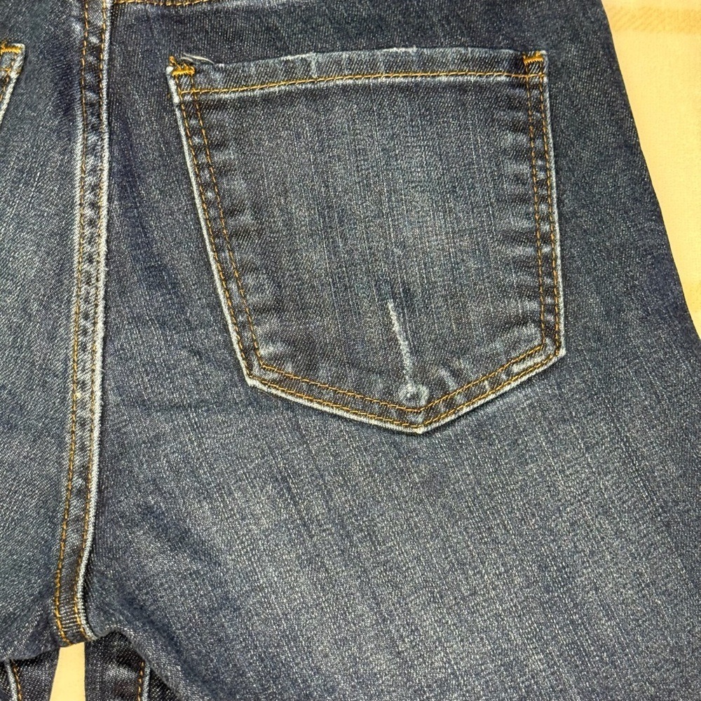 KUT from the Kloth Womens Dark Wash Distressed Denim Shorts Size 2 - Picture 7 of 10